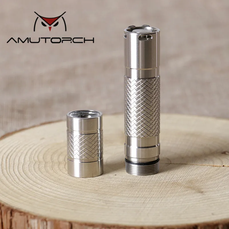 Новейший светодиодный фонарь Amu Cree XPG3 S3 маленький фонарик из нержавеющей стали EDC
