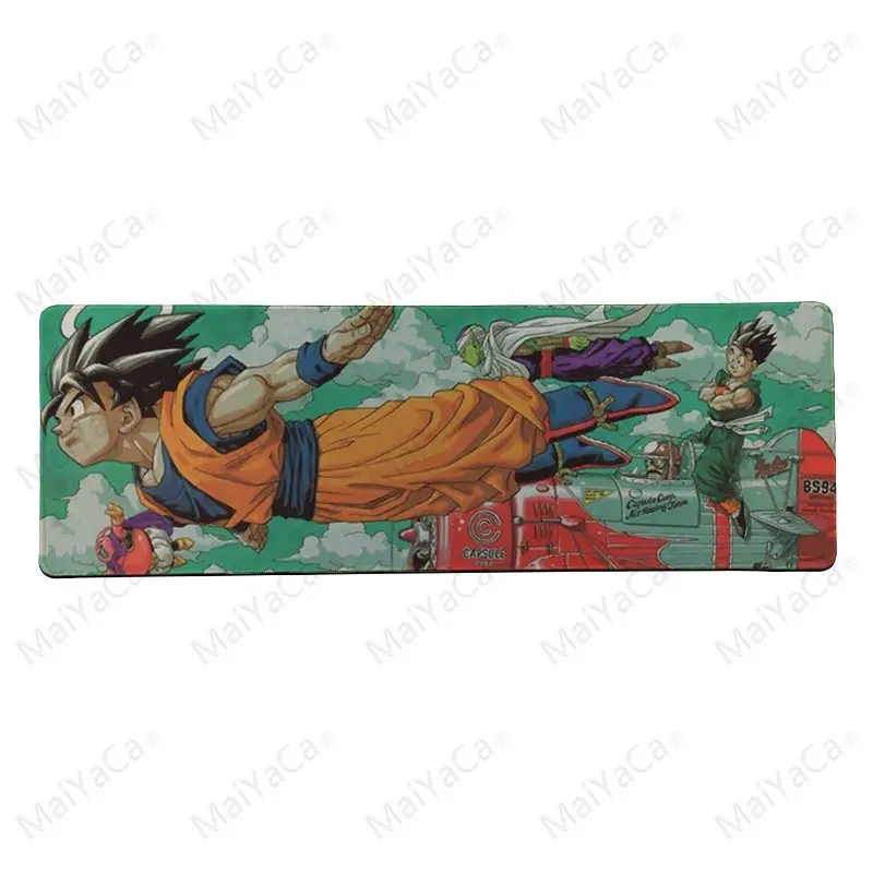 Красивое аниме maiyaca goku коврик для мыши геймер игровые коврики большой игровой коврик для мыши Lockedge коврик для мыши Клавиатура коврик - Цвет: LockEdge 30X90cm
