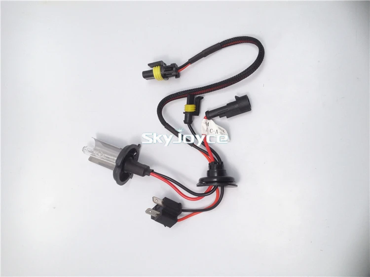HID ксеноновая лампа H4 Одиночный луч фары автомобиля замена 4300K 5000K 6000K 8000K H4-1 авто |