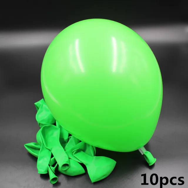10inch Apple Green Большой 4D динозавр фольгированные шары Дракон Globos мир Юрского периода животное шар динозавр вечерние принадлежности детский день рождения, день рождение мальчика Подарочная игрушка - Цвет: 10inch Apple Green