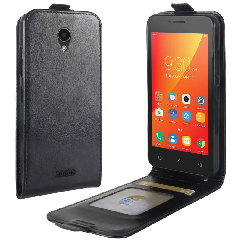 Чехол для Lenovo A2016a40 оригинальный кожаный защитный чехол книжка Vibe b A2016A40 A2016 A40 4