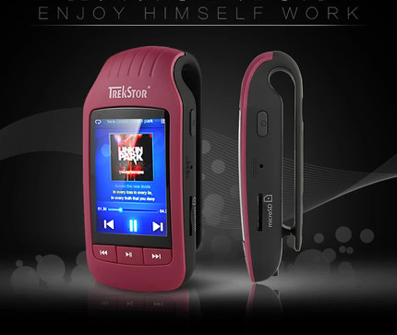 HOTT A505 Новый портативный 8 ГБ MP3 музыкальный плеер спортивный Шагомер Bluetooth FM радио