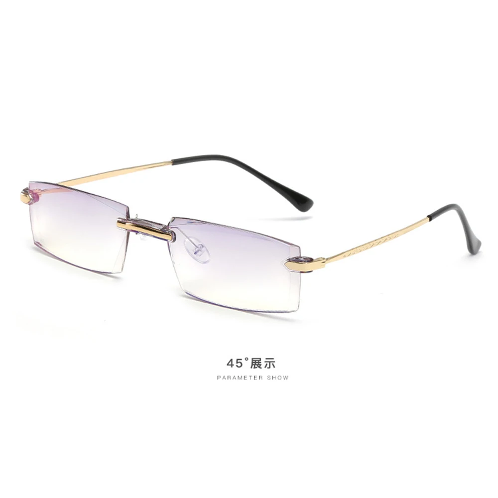 Ультралегкие очки для близорукости Gafas De Lectura со стразами синие от 1 2019 2 + 5 3 4