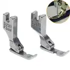 1 шт. Промышленная швейная машина Flatcar, односторонняя прижимная лапка, стальная лапка на молнии P36LNP36N, прижимная лапка