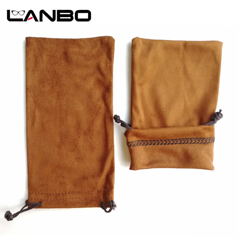 LANBO 100 шт. 18*9 5 см сумка для очков Чехол мягкие очки Charpie тканевая оптовая продажа