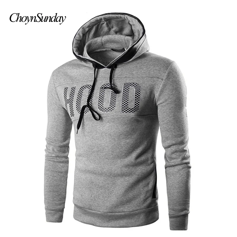 Homens Impresso Com Capuz Casaco Топы Inverno Slim Quente de Moletom верхняя одежда топы толстовки