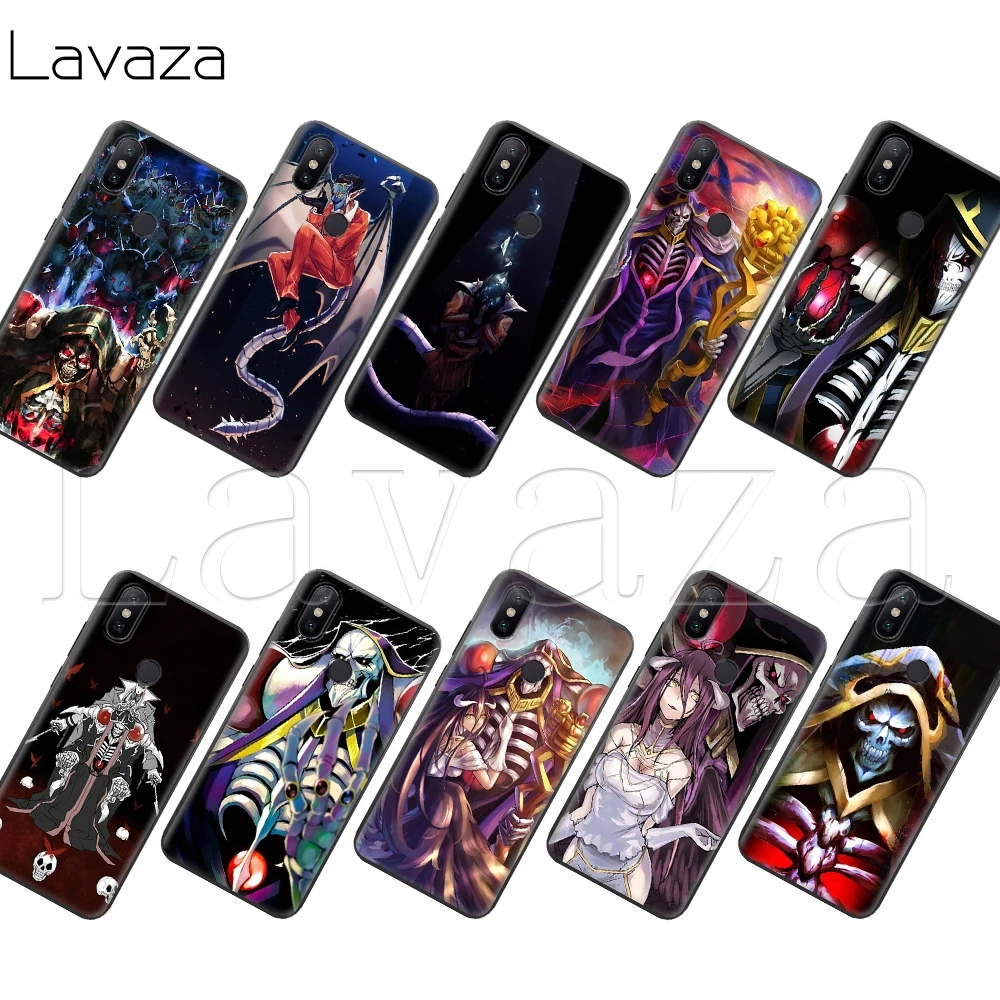 Силиконовый чехол Lavaza Ainz Ooal для Xiaomi Redmi Note 4 4X 4A 5 5A 6 6a 7 8 Pro Go Prime Plus | Мобильные