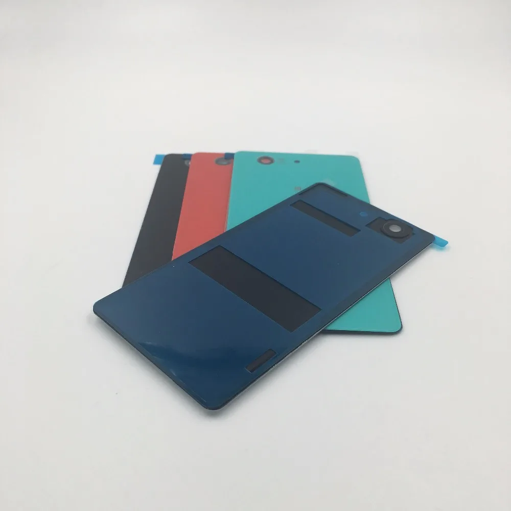 RTBESTOYZ 10 шт./лот Крышка для корпуса стеклянного аккумулятора Z3Mini задняя крышка Sony