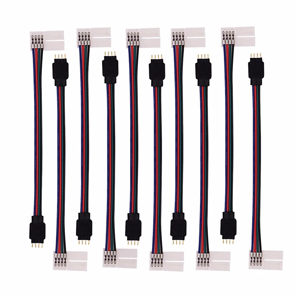[Seven Neon] Бесплатная доставка 15 см 4pin 8 мм FPBC плата 3528 2835 RGB Светодиодная лента