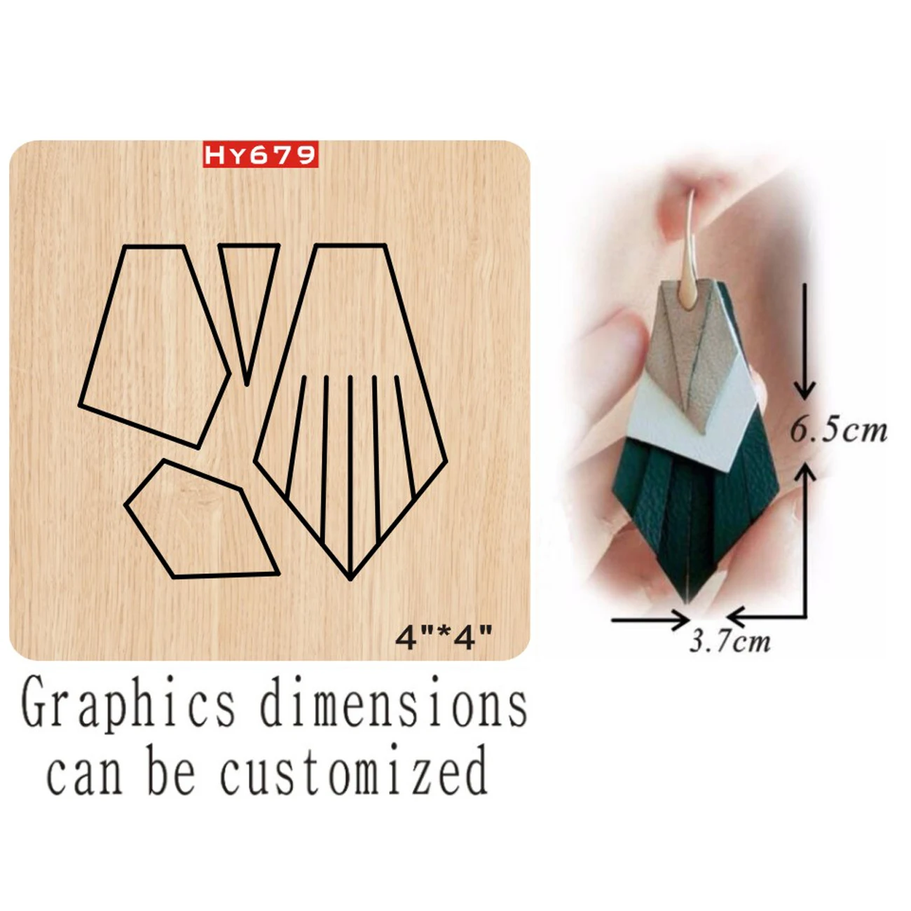 

earring cutting dies 2019 new die cut &wooden dies Suitable for common die cutting machines on the market