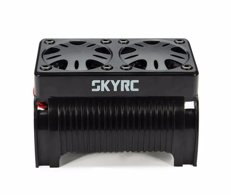 SKYRC 55 мм двойной вентилятор 5 В бесщеточный Двигатель радиатора охлаждения с Корпус 1/5 RC двигателя Traxxas X-Maxx