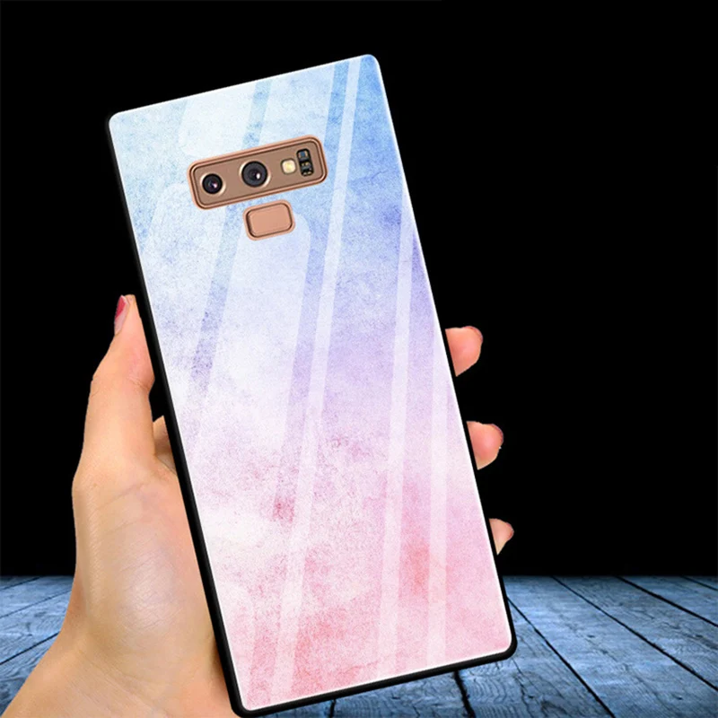 Защитный чехол из закаленного стекла для Samsung galaxy Note 9 6 4 дюйма защитный