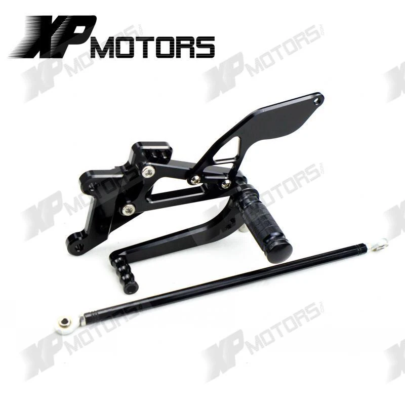 Регулируемые Подножки Rearset кронштейн крепления для Yamaha YZFR6 2003-2005 YZFR6S 2006-2009 YZ-F R6 R6S |