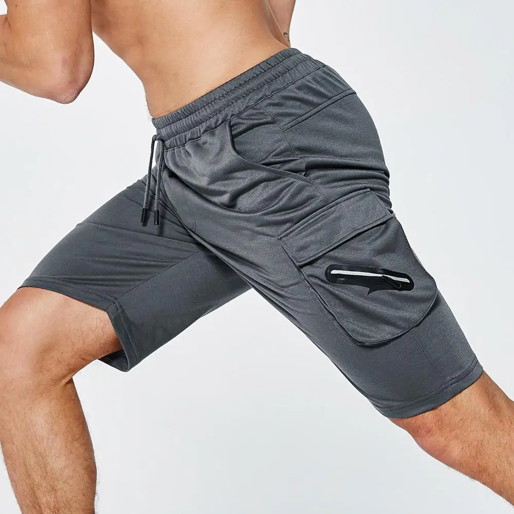 Мужские шорты Новинка лета 2019 повседневные однотонные микроэластичные