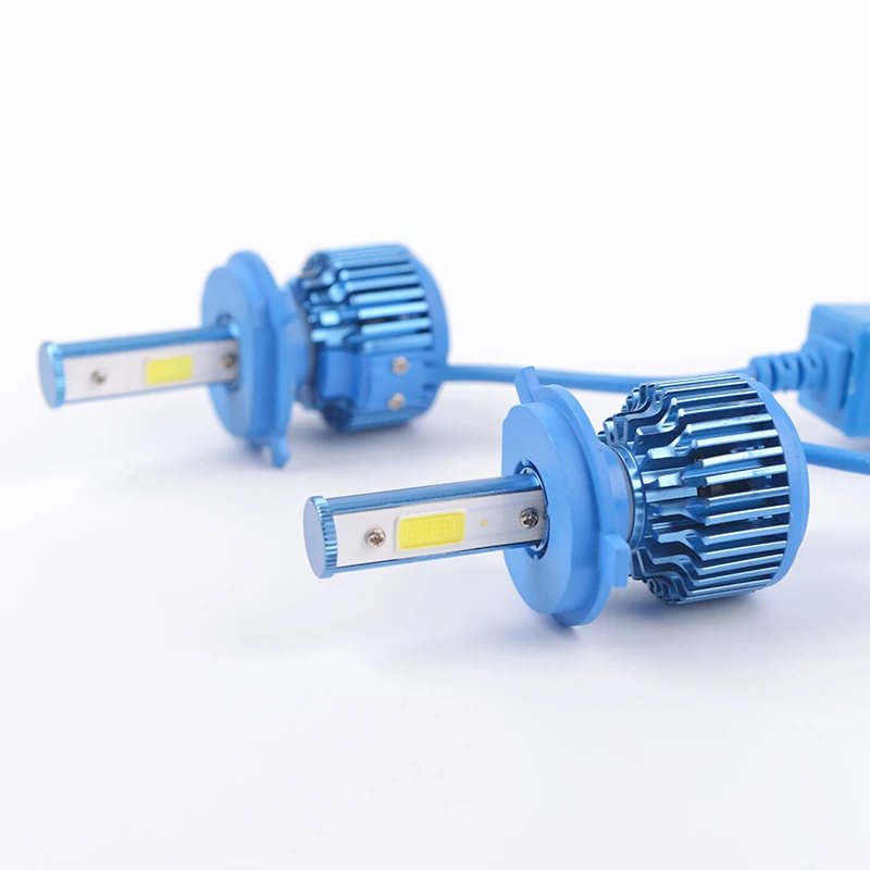 LDDCZENGHUITEC H4 высокого Высокий/Низкий двойной луч H7 автомобильные передние фары LED