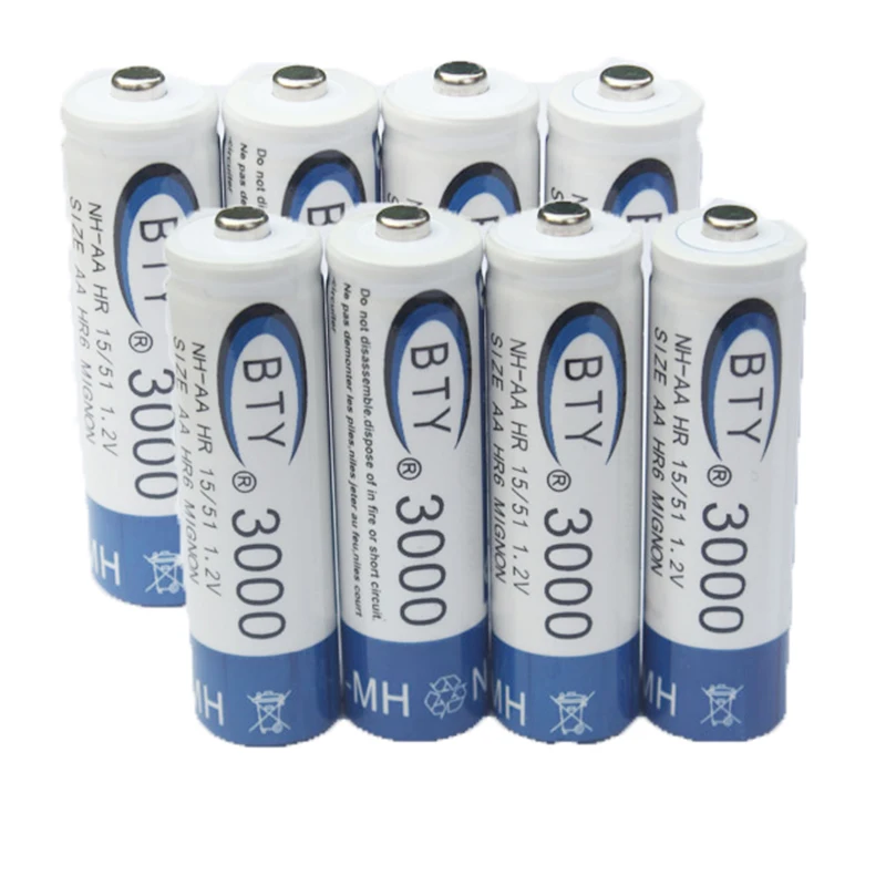 20 шт. AA аккумуляторные батареи высокое качество Оригинальные аккумуляторы