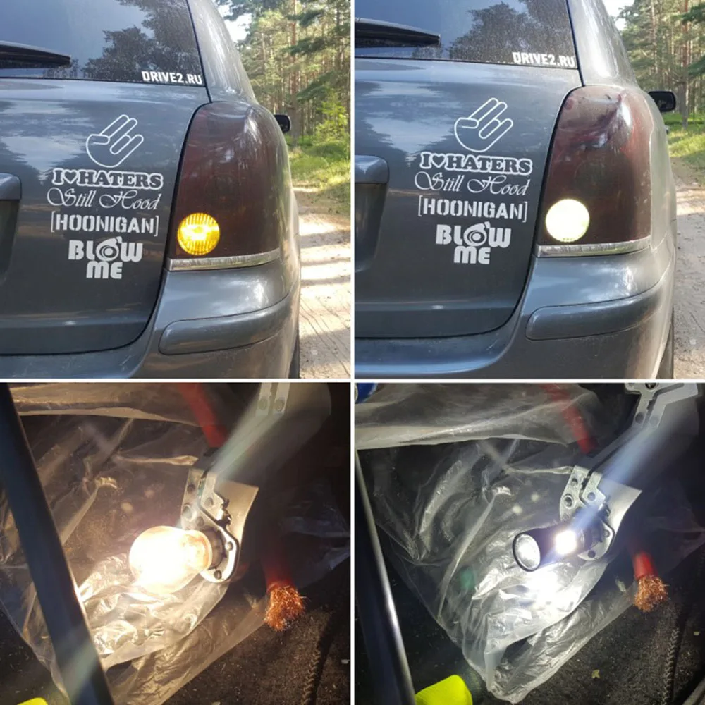 2 шт. красный высокой мощности 21SMD 3030 LED 7443 T20 7444NA светодиодные лампы для указателей