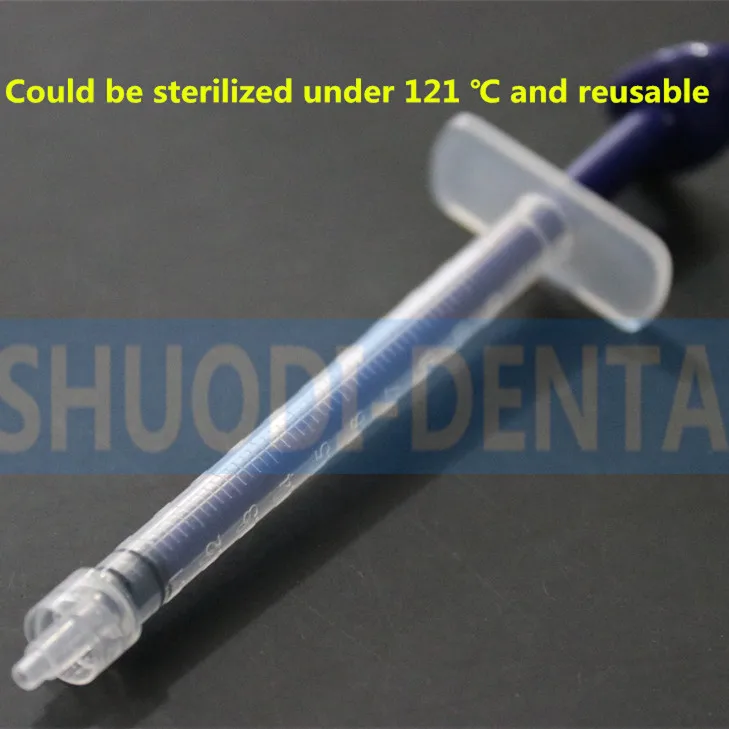 5 PCS SYRINGE 20 шт. отбеливание зубов протез уход гибкие транспортная головка конвейер Инструмент Одноразовые иглы орошения шприц наконечник - Цвет: 5 PCS SYRINGE