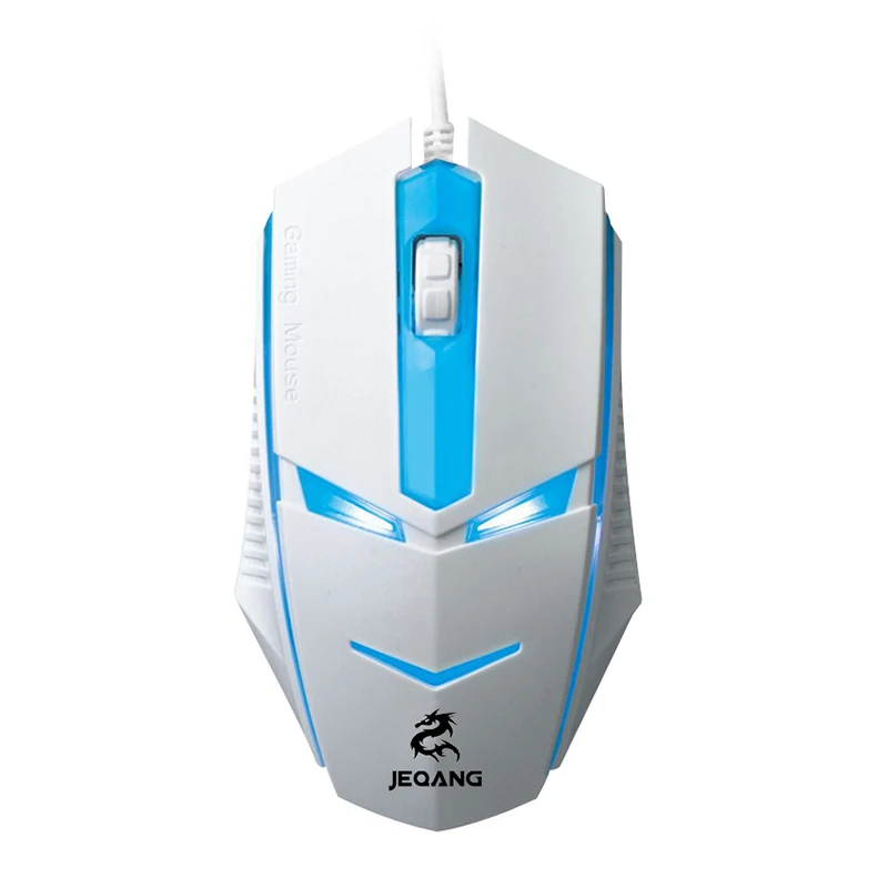 Hot New Promotion Small Special Shaped 3 Buttons USB Wired Luminous Gamer Computer Gaming Mouse