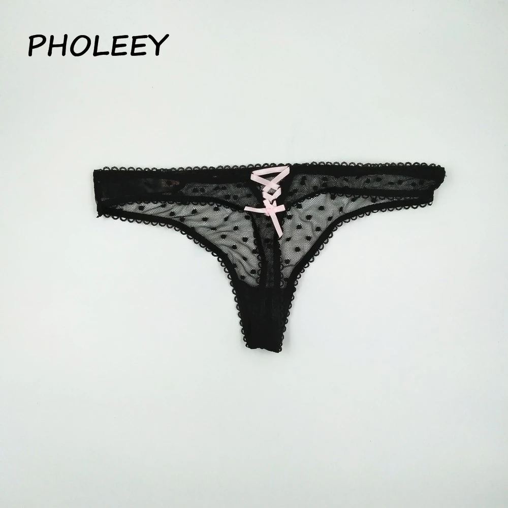 Женское нижнее белье pholeey дышащие кружевные стринги P17240 | Женская одежда