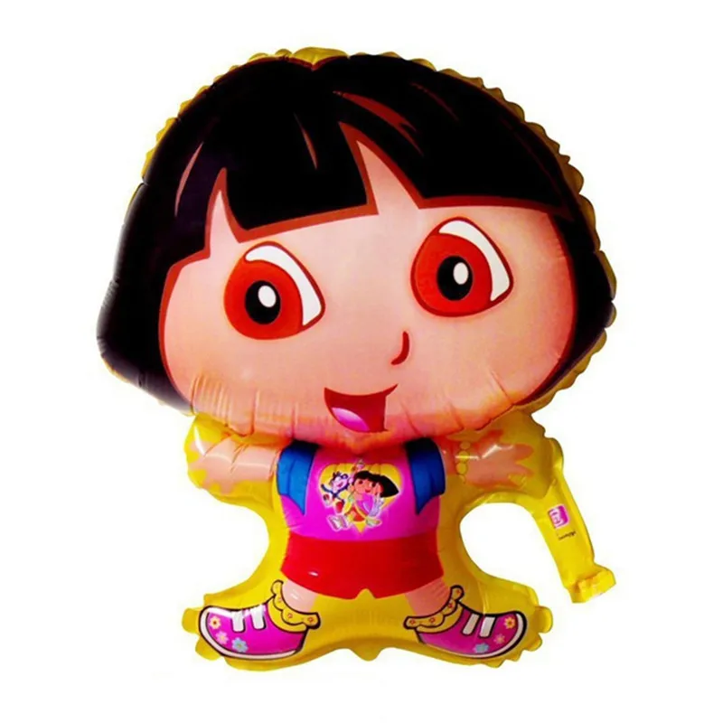 TSZWJ G-090 aluminum balloons cartoon images of children's toys Dora birthday party wholesale Automatic sealing | Дом и сад
