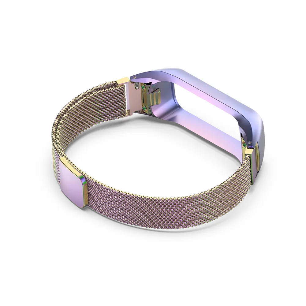 Сменный ремешок для наручных часов из нержавеющей стали для samsung galaxy fit e SM-R375 Smartwatch Milan