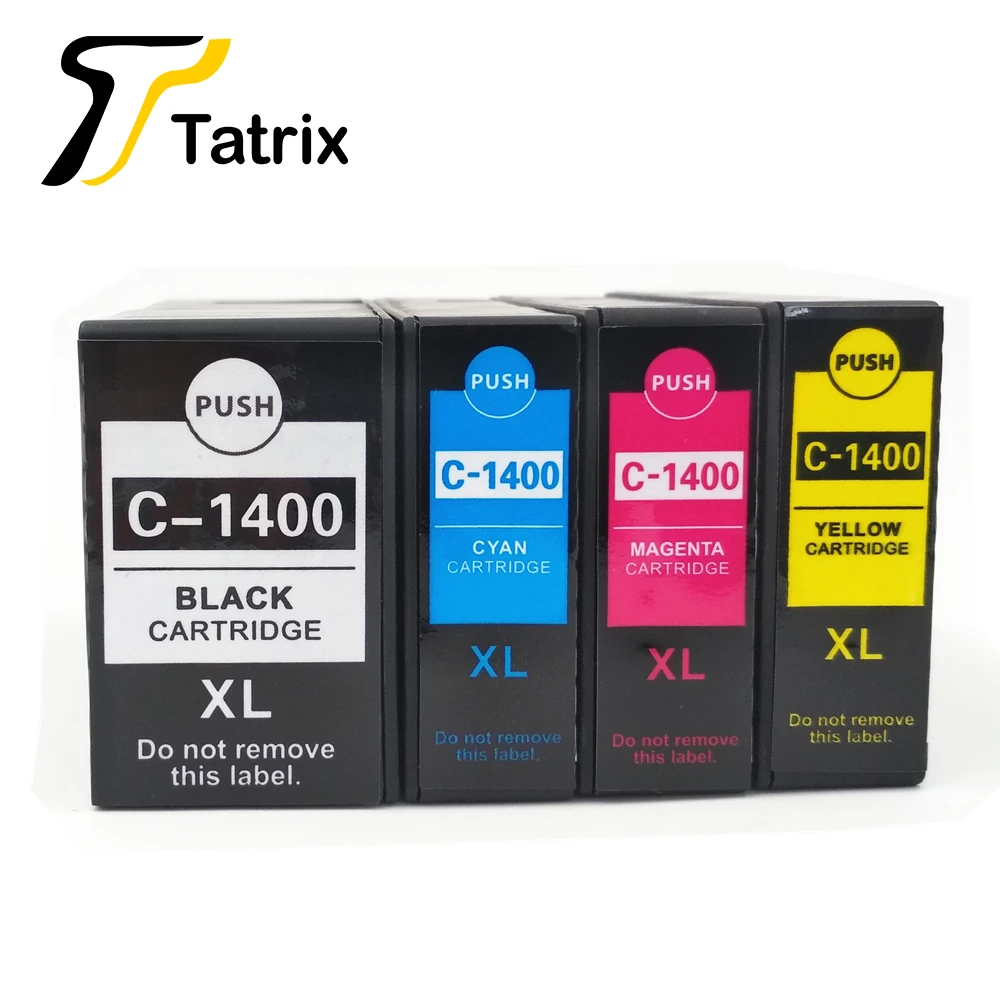 Картридж для струйного принтера Tatrix совместимый с Canon MAXIFY MB2340 MB2040 MB2140 MB2740 PGI1400