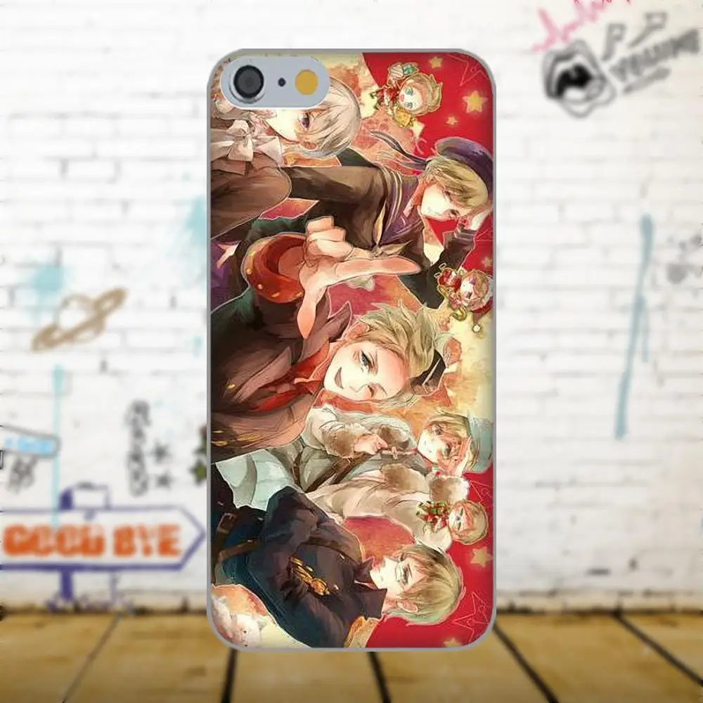 Oedmeb Axis Powers Hetalia для Apple iPhone X 4 4S 5 5C 5S SE 6 6S 7 8 Plus LG G3 G4 G5 G6 K4 K7 K8 K10 V10 V20 стильный дизайн |