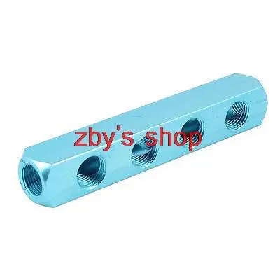 1 шт. 1/4 &quotBSP резьба 7 портов 4-ходовые быстроразъемные Муфты воздушный шланг