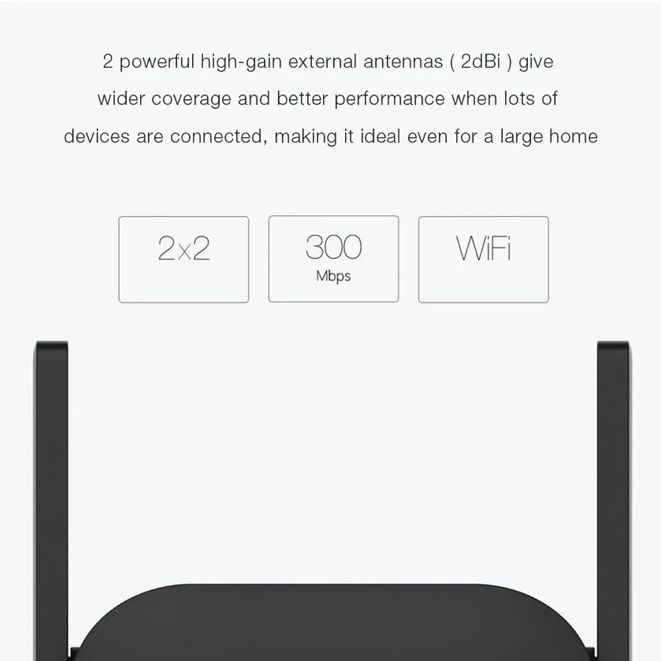 Xiaomi Mi WiFi Repeater Pro 300Mbps Amplifier 2.4G Wifi Signal Extender Roteador APP Control Amplifier|Смарт-гаджеты| |