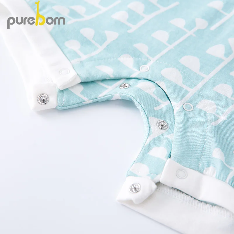 Летняя одежда без рукавов для новорожденных детский комбинезон унисекс