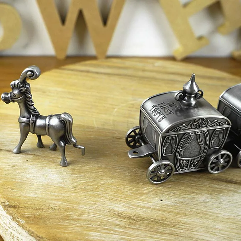 Металлическая корзина для зубов коробка моделирования волос романтичная