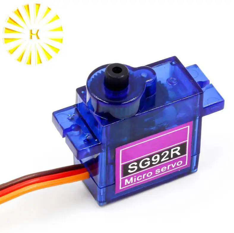 1 шт. SG92R Micro 9g сервопривод нейлоновые шестерни из углеродного волокна Замена SG90