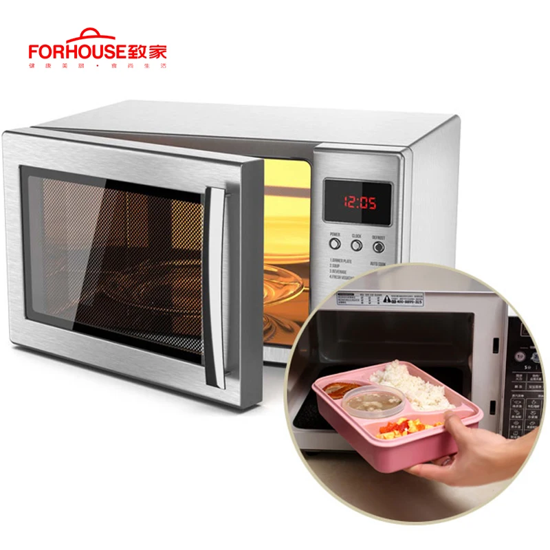 Ланч-бокс Microwavable Bento box Герметичный портативный пищевой контейнер для хранения
