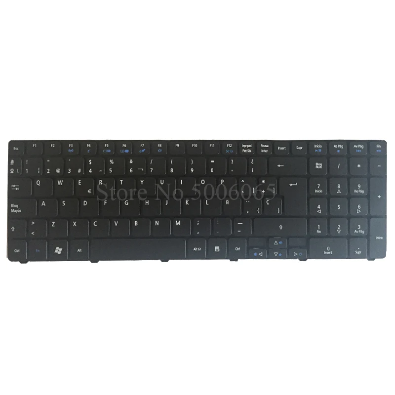 Новая испанская клавиатура для ноутбука Acer Aspire 5750 5750G 5253 5333 5340 5349 5360 5733 5733Z 5750Z 5750ZG