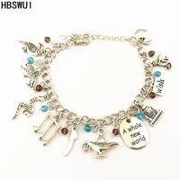 hbswui wish princess charm bracelet classic anime tv movie high quality fashion metal jewelry cosplay gifts for woman girl men