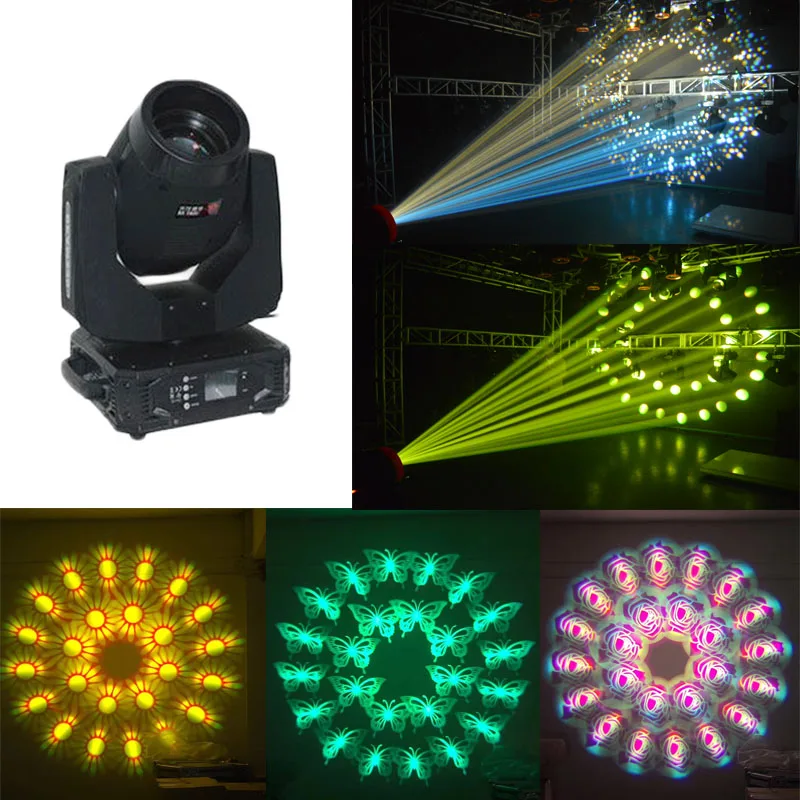 Raibow Effect 7R Sharpy 3в1 230 Вт движущаяся голова луч света с 7 шт. вращающиеся стеклянные