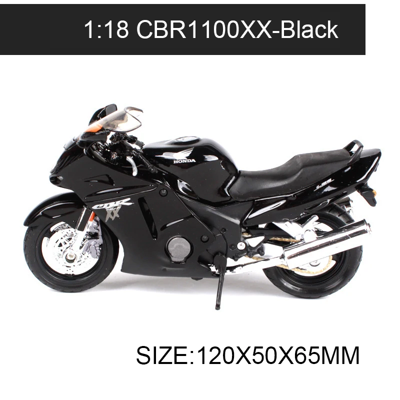 Maisto 1:18 модели мотоциклов CBR600F CBR1100XX VRF NR F6C гоночная модель велосипедная база литье
