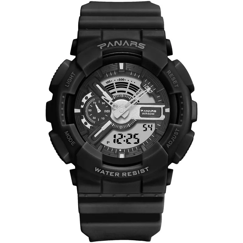 PANARS Commemorative Edition Multi-function Waterproof Electronic Watch Man Woman Sports Traveling Watch Strap Watches Jun15