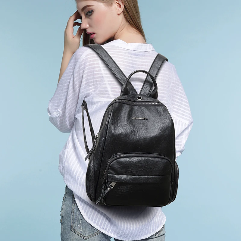 Хит продаж Модный женский рюкзак высокое качество из искусственной кожи рюкзаки