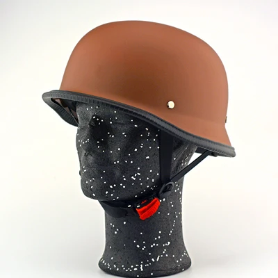 Moto rcycle немецкий moto rcycle шлем Capacete внедорожные гоночные полушлемы moto rbike dirt bike защитные шестерни шлемы - Цвет: Brown