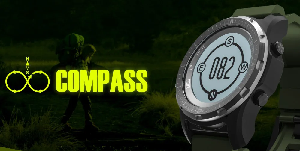 Makibes BR2 gps Компас спидометр спортивные часы Bluetooth Пешие прогулки мульти-Спорт Фитнес Трекер Смарт часы носимые устройства