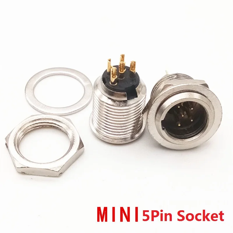 Высокое качество металлический мини 3Pin/4Pin/5Pin XLR Мужской Панель Шасси Разъем маленький XLR разъем для микрофона аудио кабель Разъем