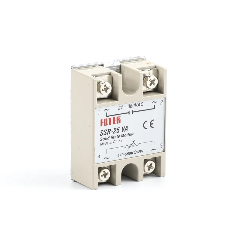 Реле сопротивления SSR 25VA Однофазное твердотельное реле 25VA|relay capacitor|relay powerrelay supplier