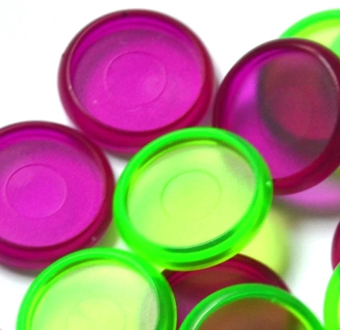 24mm mixed color 24 мм переплет диски Кнопка блокнот пластиковые катушки свободного листа складной пластиковый диск Пряжка разноцветные зажимы кольцо - Цвет: 24mm mixed color