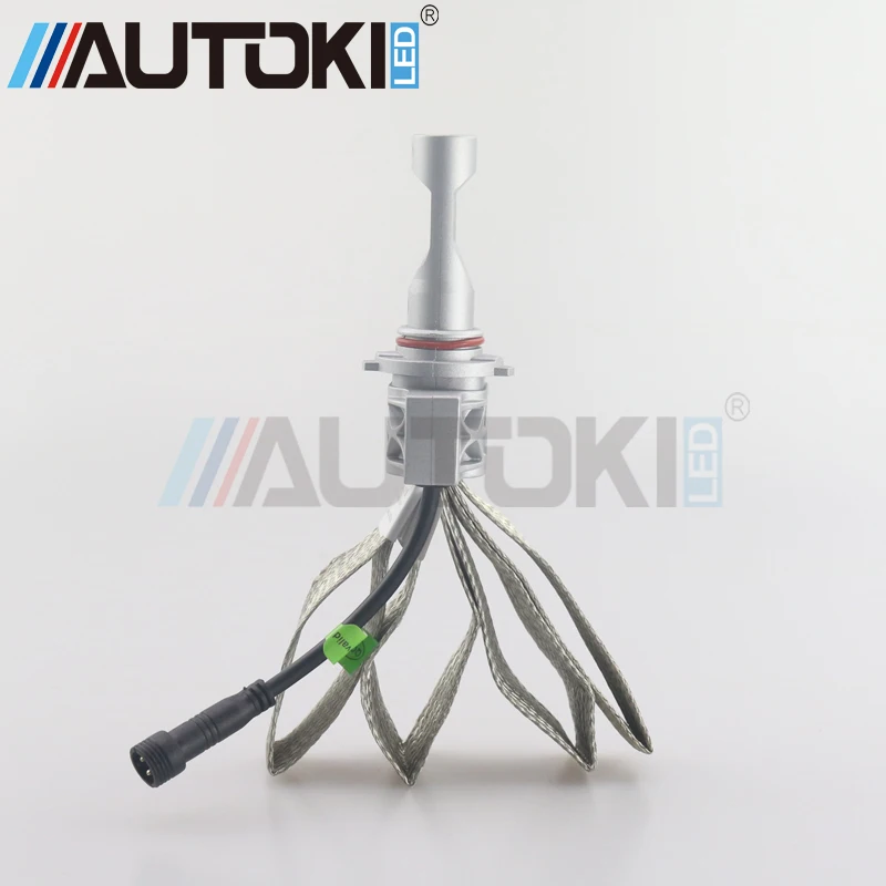Autoki 72 Вт 8000LM CSP Автомобильные светодиодные фары 9005/HB3 9006/HB4 автомобильная