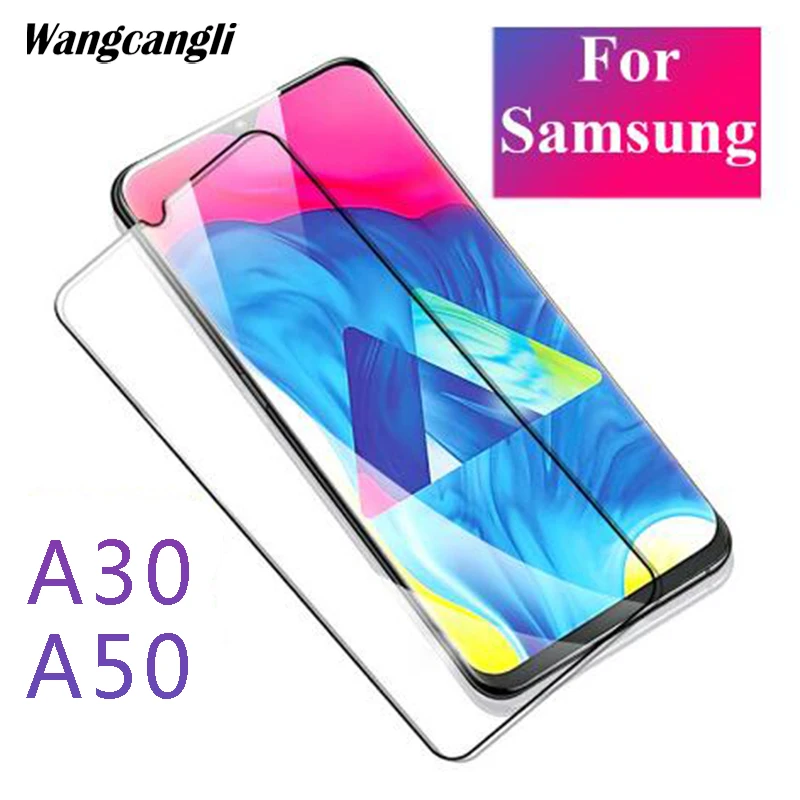 3D полностью приклеенная поверхность изображения процессор A50 стекло для Samsung Galaxy
