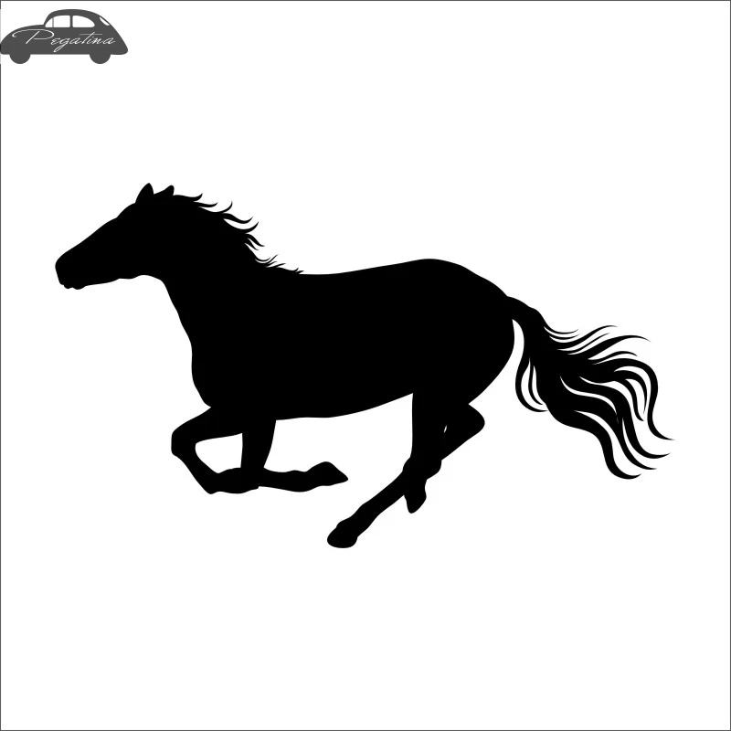 Верховая езда Гонки Наклейка автомобиля наклейка с ковбоем Horserace плакат