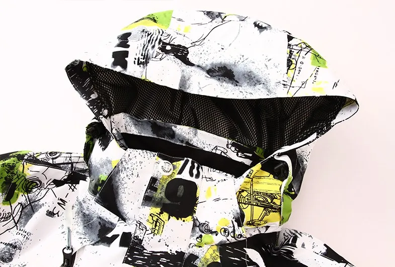 Новый Для мужчин зимние Костюмы Лыжная куртка непродуваемая Водонепроницаемый