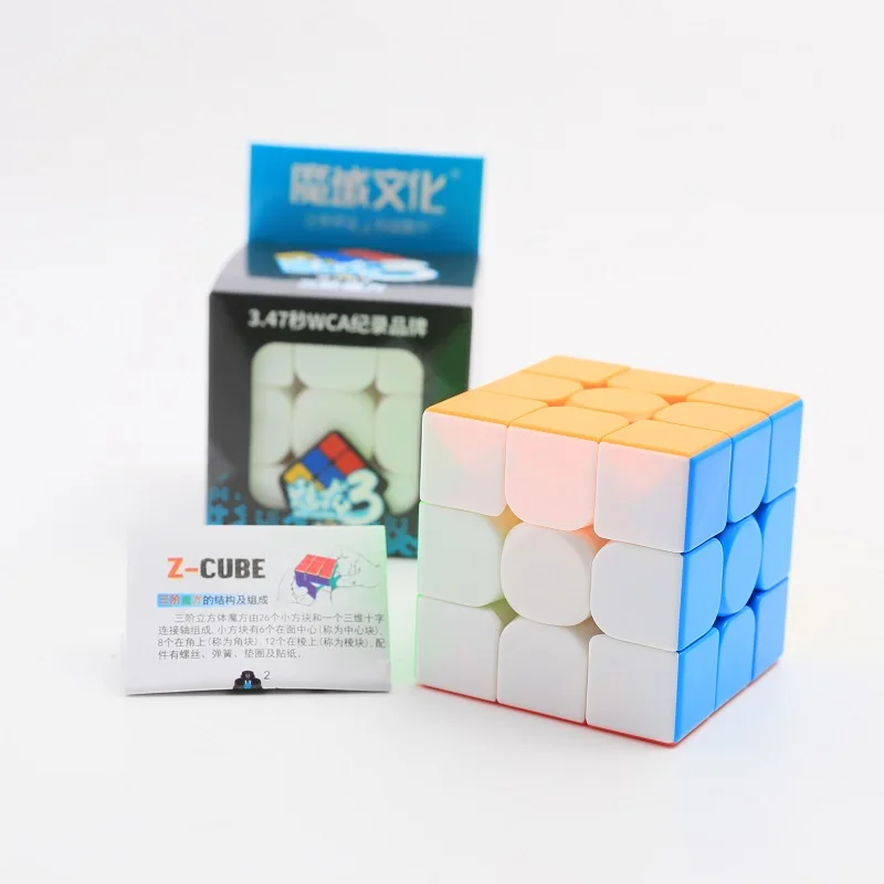 Оригинальный Moyu meilong 3 5 см 3x3x3 волшебный скоростной куб пазл без наклеек 3x3